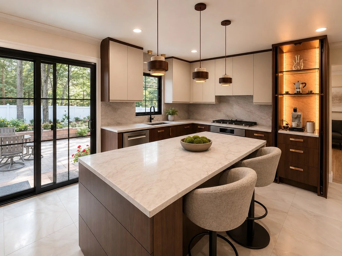 Kitchen after renovation