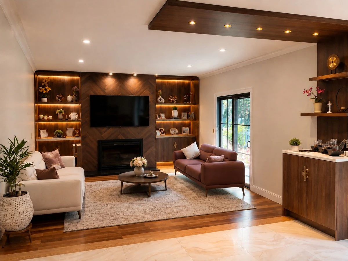 Living Room after renovation