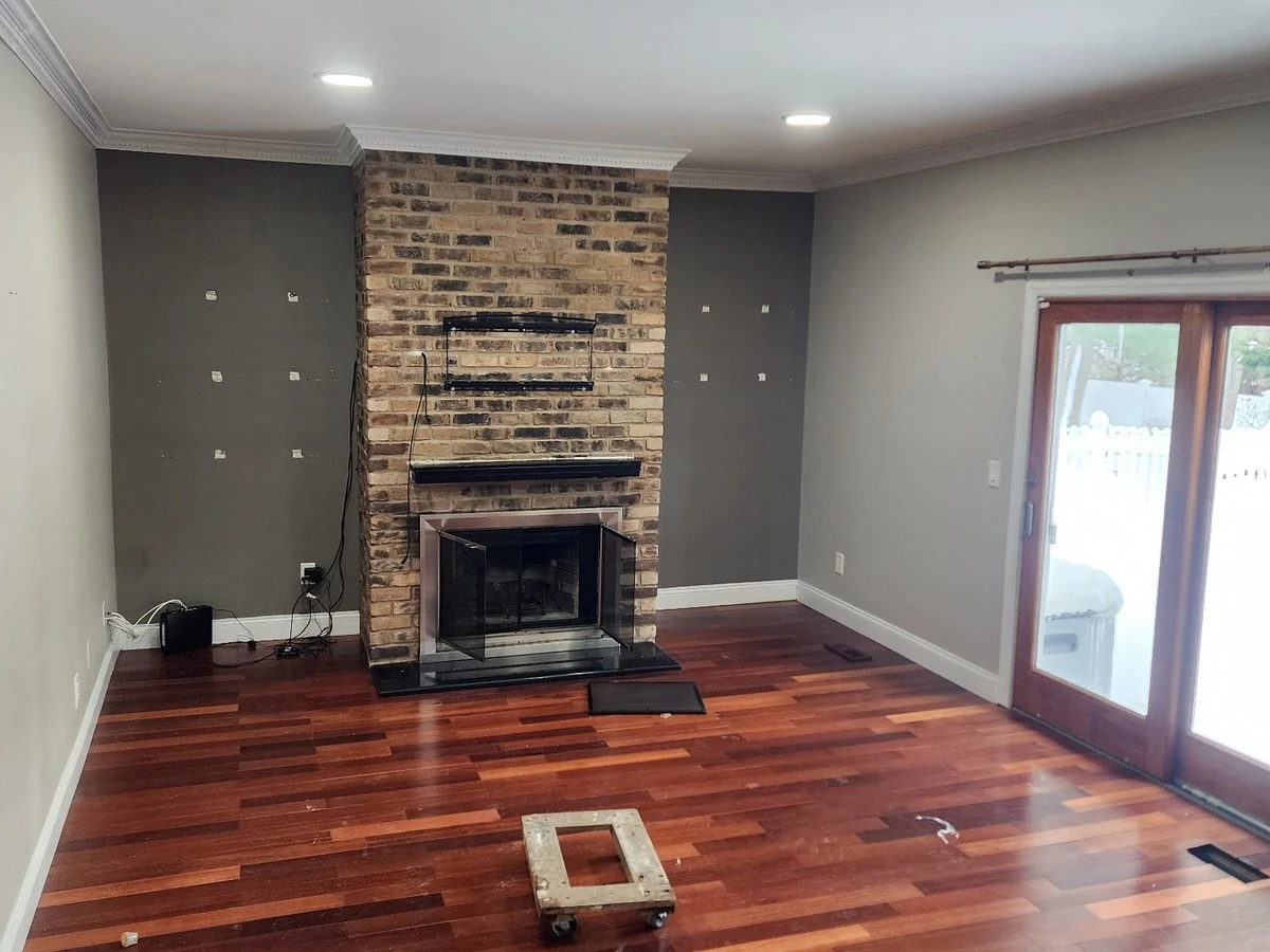 Living Room before renovation