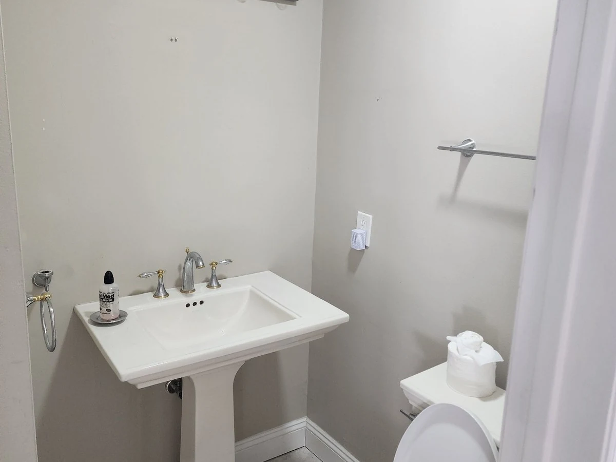 Powder Room before renovation