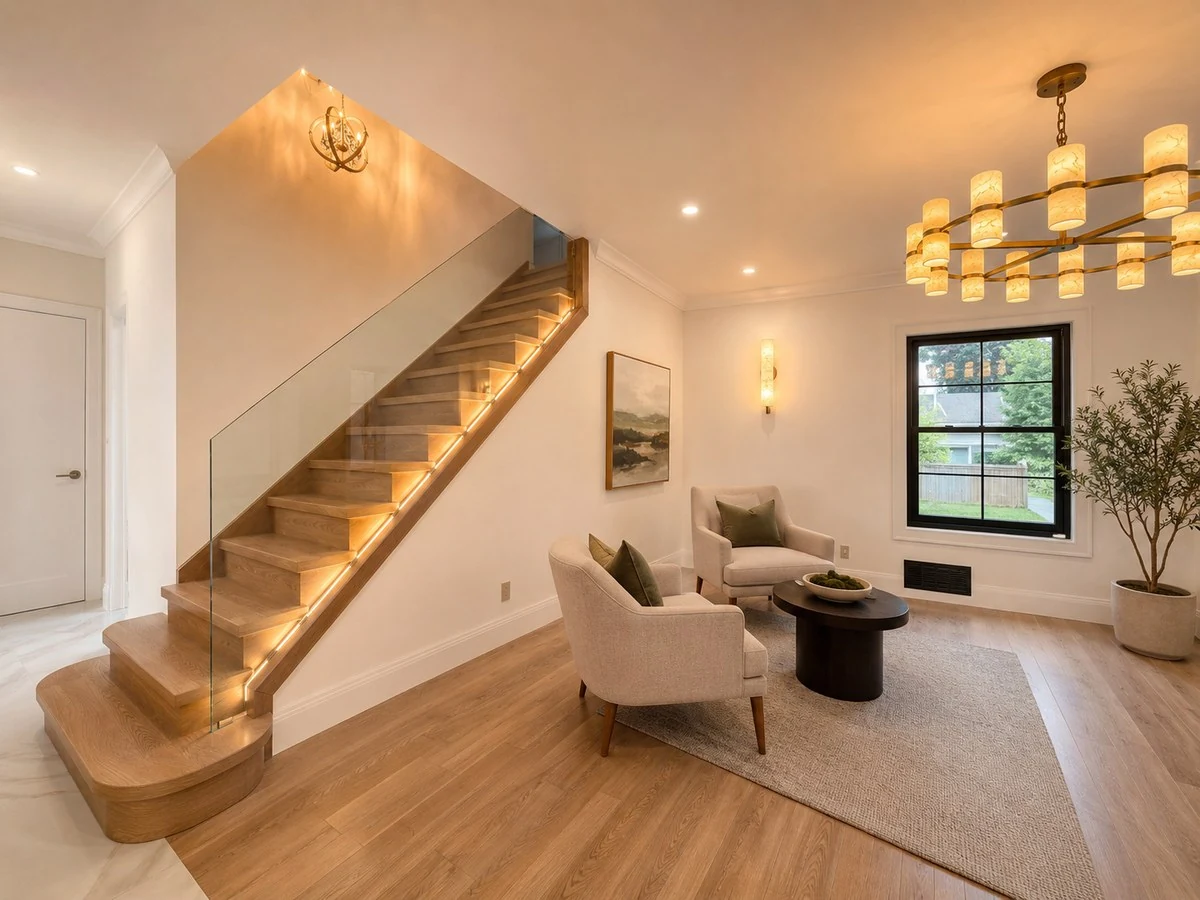 Staircase after renovation