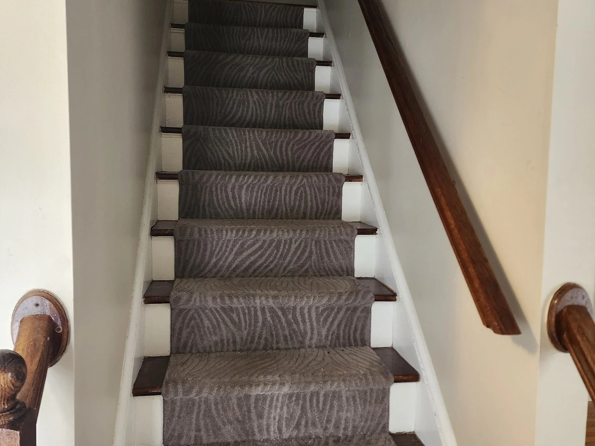Staircase before renovation